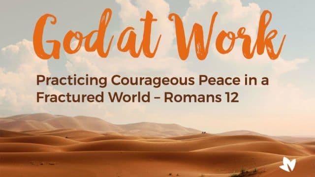 The Practice of Peace in an Unstable World sermon image